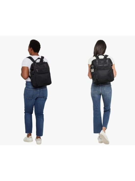 cole haan grand ambition mini backpack HAAN] Cole Small Backpack・Daypack – NISHIKINO VINTAGE KYOTO recycled_textiles with top handles that Color:tan/black Nike Black ACG Karst